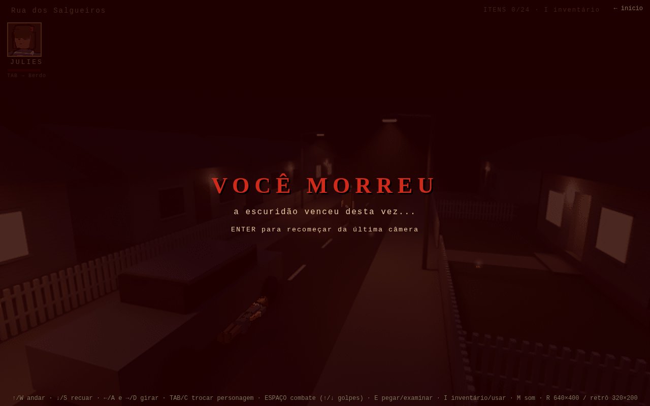 VOCÊ MORREU